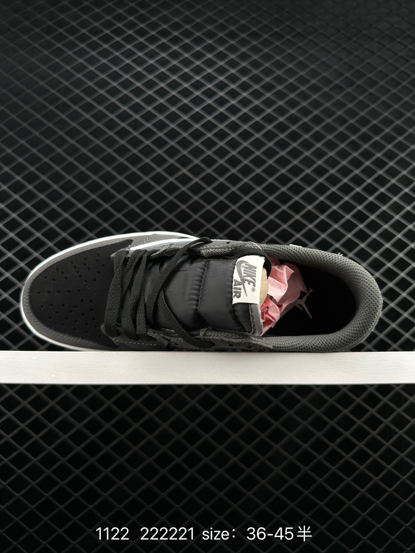 Nike Air Jordan 1 Low OG SP”Black/Red“